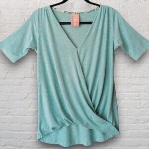 Anthropologie Manen Top in Turquoise, Small